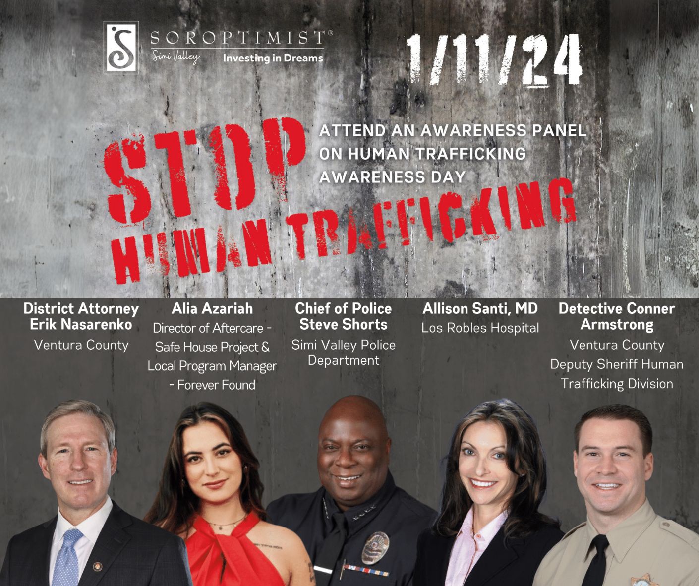 Stop Human Trafficking Soroptimist Simi Valley – Ventura County